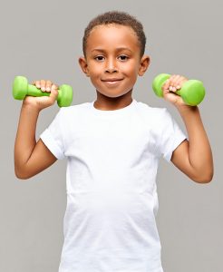 Musculação para crianças e adolescentes